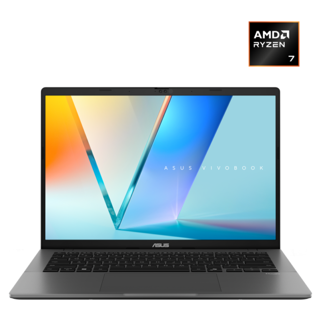 ASUS Vivobook S14 M3407 mặt trước với màn hình 14 inch